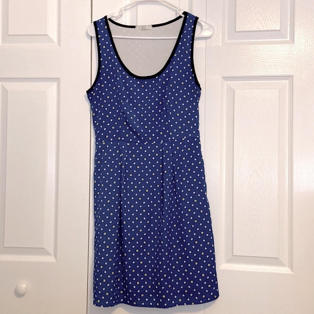 Anthropologie🐞Ezra ladybug tomato polka dot dress
